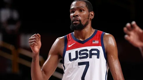Kevin Durant vira maior cestinha da história norte-americana nos Jogos Olímpicos. (Foto: