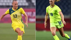 Austrália X Suécia duelam na próxima segunda (2). (Fotos: Getty Images)
