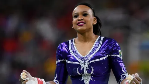 Ginasta brasileira Rebeca Andrade disputa final na ginástica, confira onde assistir AO VIVO. (Foto: Getty Images)