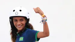 Rayssa Leal, a 'Fadinha', do skate street, chega a Imperatriz, seu cidade Natal e desfila com a medalha olímpica. (Foto: Getty Images)