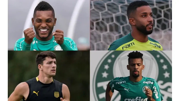 Montagem: fotos de Cesar Greco e Divulgação/Facebook Oficial Peñarol