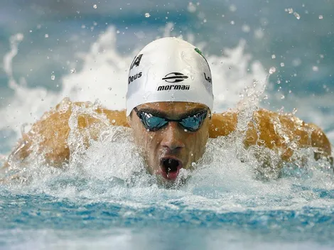 Leonardo de Deus fica apenas em sexto na disputa dos 200m borboleta