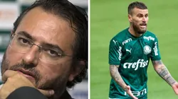 Mattos acertou a contratação de Lucas Lima no fim de 2017. (Fotos: Marcello Zambrana/AGIF - Daniel Vorley/AGIF)