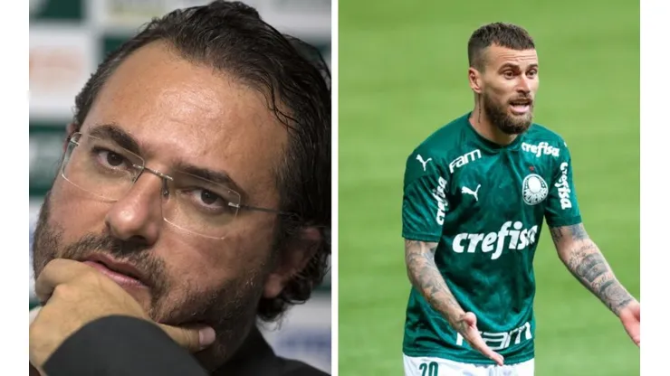 Mattos acertou a contratação de Lucas Lima no fim de 2017. (Fotos: Marcello Zambrana/AGIF - Daniel Vorley/AGIF)