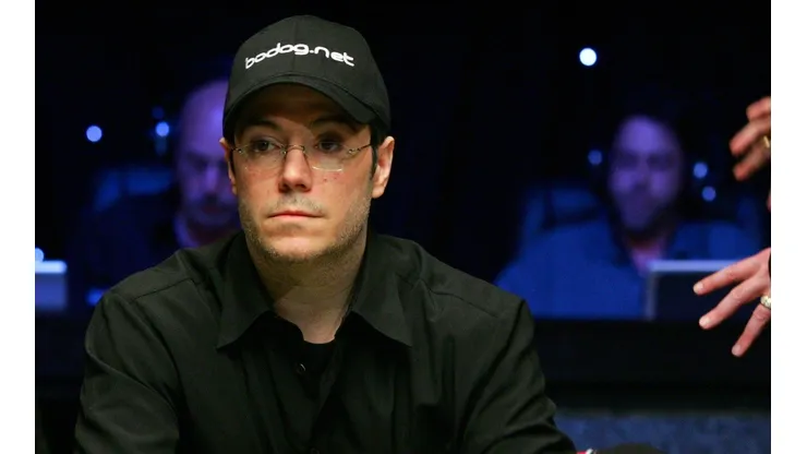Jamie Gold com uma poker face durante a WSOP 2006 (Foto: Getty images)