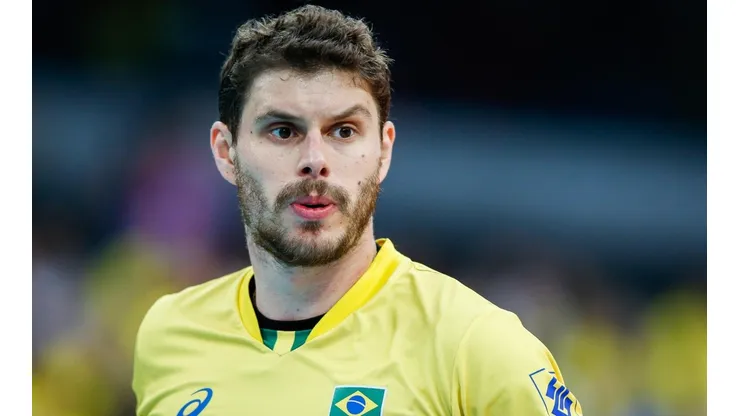 Bruno Rezende, levantador da seleção brasileira de vôlei (Foto: Getty Images)