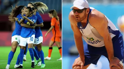 Marta comanda o Brasil diante da Zâmbia, enquanto Alison e Álvaro Filho encaram dupla marroquina nas areias (Foto: Getty Images)