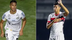 Santos x Atlético-GO duelam neste domingo (25), na Vila Belmiro, pelo Brasileirão