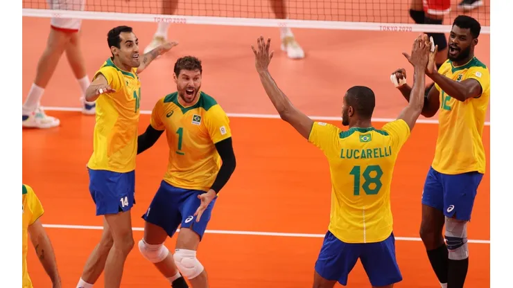 O terceiro set foi o mais tranquilo e seleção venceu por 25 a 15 | Crédito: Getty Images