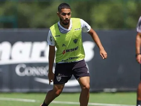 Calebe sonha com mais tempo entre os titulares do Atlético Mineiro