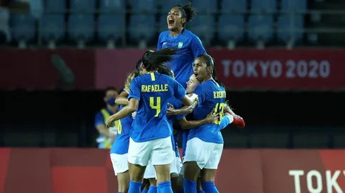 Seleção Brasileira chegou a virar a partida | Crédito: Getty Images