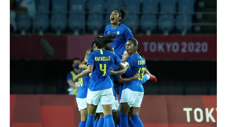 Seleção Brasileira chegou a virar a partida | Crédito: Getty Images