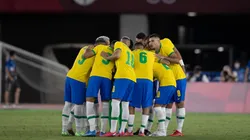 Brasil x Costa do Marfim, na primeira partida os canarinhos venceram a Alemanha (Foto: Lucas Figueiredo/CBF)