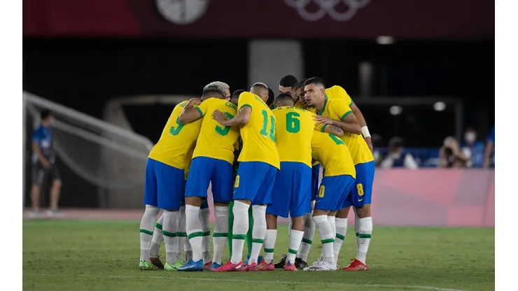 Brasil x Costa do Marfim, na primeira partida os canarinhos venceram a Alemanha (Foto: Lucas Figueiredo/CBF)