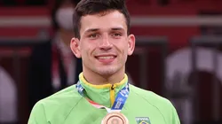 Daniel Cargnin levou a medalha de bronze (Foto: Getty Images)
