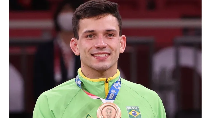 Daniel Cargnin levou a medalha de bronze (Foto: Getty Images)