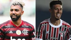 Flamengo e São Paulo se enfrentam neste domingo (Foto: Getty Images)