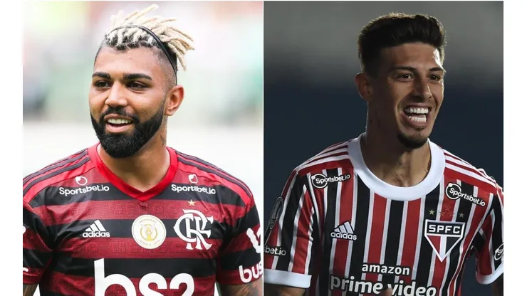 Flamengo e São Paulo se enfrentam neste domingo (Foto: Getty Images)
