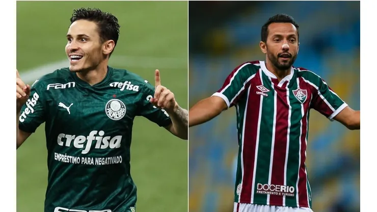 Palmeiras e Fluminense se enfrentam neste sábado (Foto: Getty Images)