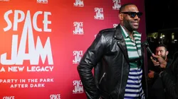 LeBron James na estreia de Space Jam (Foto: Getty Images)