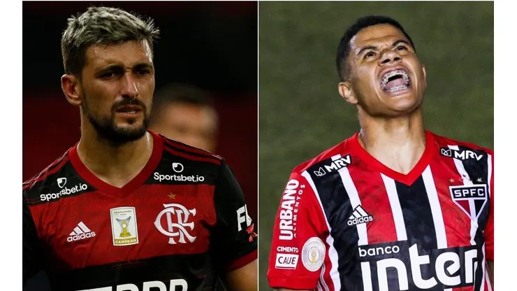 Flamengo e São Paulo se enfrentam neste domingo (Foto: Getty Images)