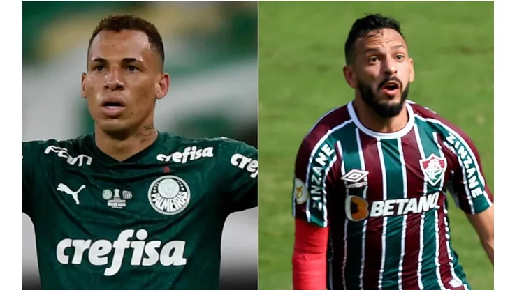 Palmeiras e Fluminense se enfrentam neste sábado pelo Brasileirão (Foto: Getty Images)