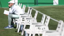 Palmeiras x Fluminense, Abel Ferreira suspenso não comanda o time paulista (Foto: Cesar Greco/Palmeiras)
