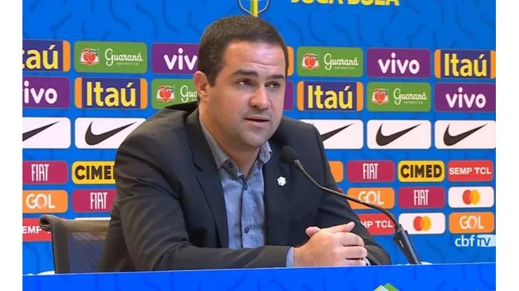 André Jardina, técnico da Seleção Brasileira Sub 23 (Foto: Reprodução)