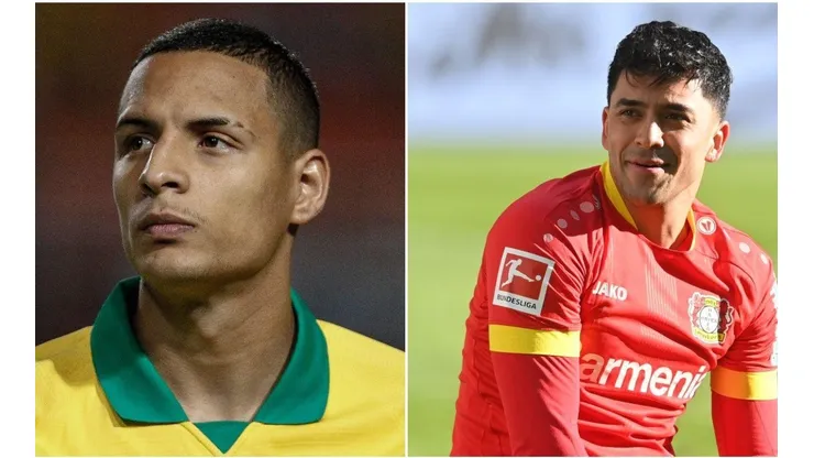 Guilherme Arana e Nadiem Amiri: promessas de Brasil e Alemanha se enfrentam nesta quinta-feira (22) (Foto: Getty Images)