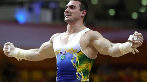 Arthur Zanetti. Ginasta pode trazer o ouro olímpico nas argolas (Foto: Getty Images)
