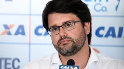 Bellintani teve uma conversa com o elenco e comissão técnica após a goleada contra o Flamengo – Foto: Flickr Oficial Esporte Clube Bahia – autor: Felipe Oliveira