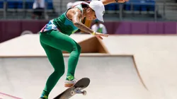 Leticia Bufoni treinando em Tóquio (Foto: Getty Images)