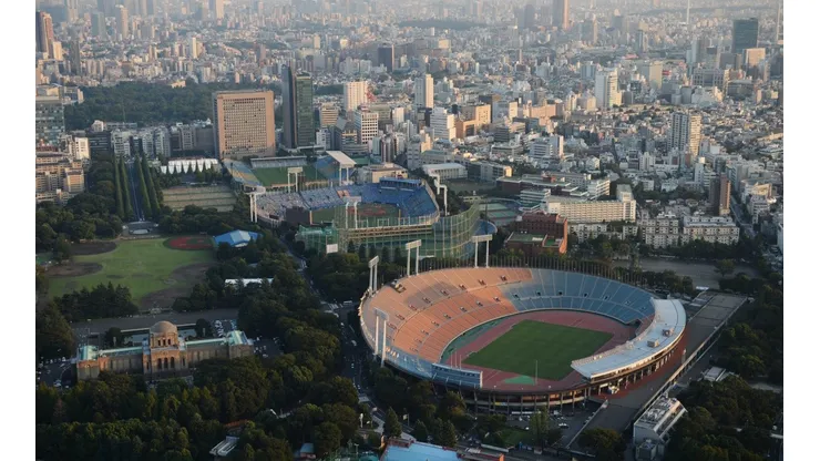 A cerimônia de abertura será realizada no Estádio Nacional do Japão | Crédito: Getty Images