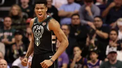 Antetokounmpo faturou o prêmio de MVP das finais | Crédito: Getty Images