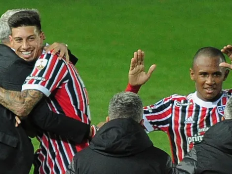 Rigoni vibra com gols e desabafa contra críticas a elenco do São Paulo: "Não merecíamos"