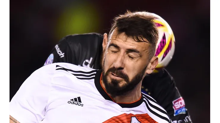 Pratto alternou entre bons e maus momentos no River. (Foto: Marcelo Endelli/Getty Images)