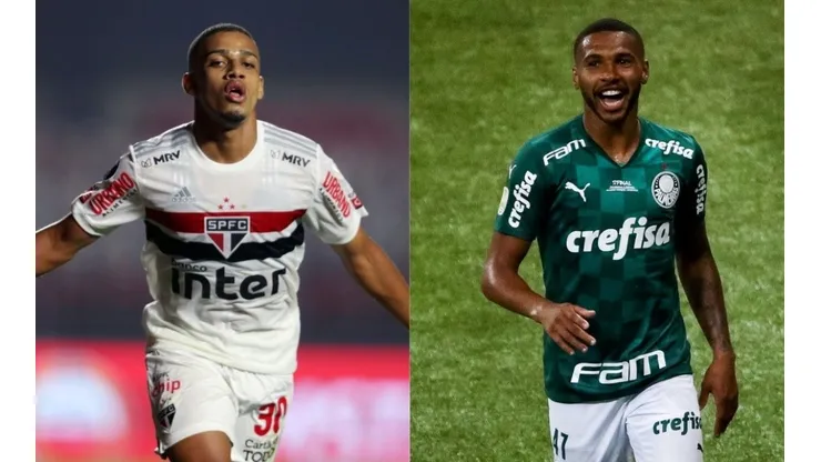 Montagem: fotos de Fernando Bizerra-Pool e Buda Mendes/Getty Images Brazil