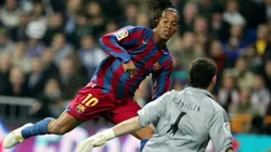 Ronaldinho Gaúcho e Iker casillas. (Foto: Getty Images)