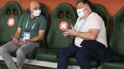 Galiotte e Barros: Verdão estuda novo reforço para defesa (Foto: Cesar Greco/Palmeiras/Divulgação)