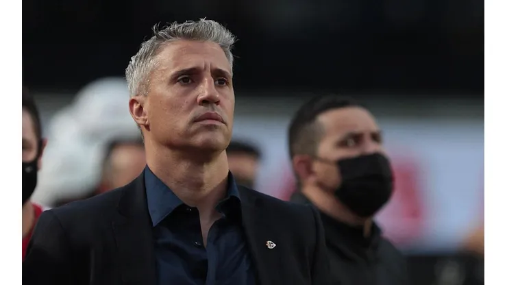 Crespo acionou a joia da base durante todo o treinamento preparatório contra o Racing e tem grandes chances de escalá-lo entre os titulares - Crédito: Flickr Oficial São Paulo Futebol Clube - autor: Rubens Chiri