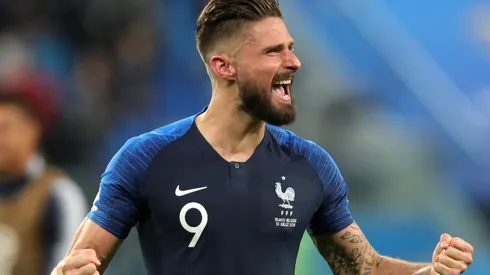 Giroud foi campeão do mundo com a seleção francesa em 2018 (Foto: Getty Images)