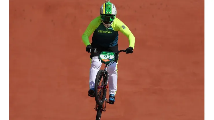 A brasileira Priscilla Stevaux, durante sua participação nos Jogos do Rio 2016. (Foto: Getty Images)