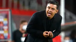 O atleta está de saída do River Plate. (Foto: Marcos Brindicci - Pool/Getty Images)