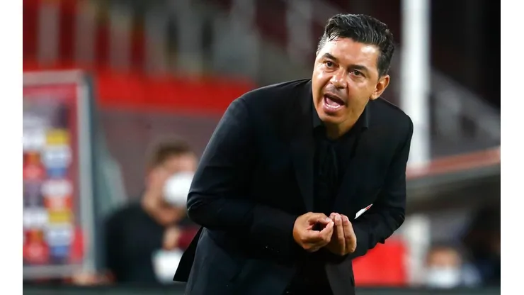 O atleta está de saída do River Plate. (Foto: Marcos Brindicci - Pool/Getty Images)