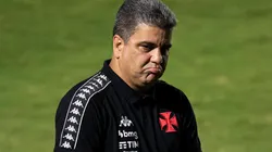 O empate diante do Náutico foi o último jogo de Marcelo Cabo pelo Vasco (Foto: Jorge Rodrigues/AGIF)