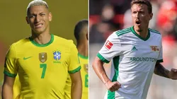 Richarlison e Max Kruse: atacantes são alguns dos principais nomes de suas seleções (Foto: Getty Images)