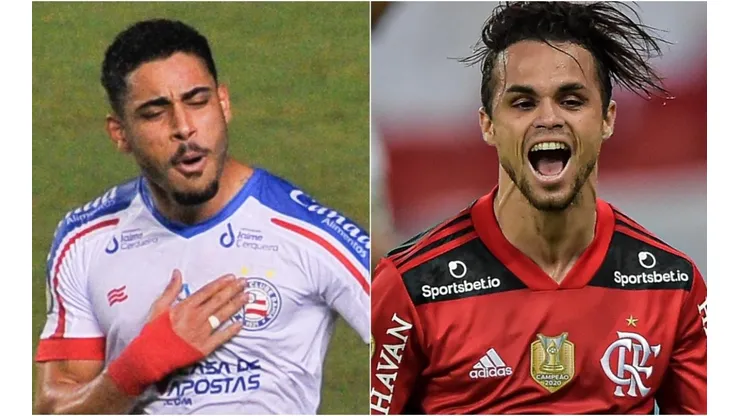Bahia x Flamengo: Data, hora e canal para assistir essa duelo do Campeonato Brasileiro. (Foto: AGIF)