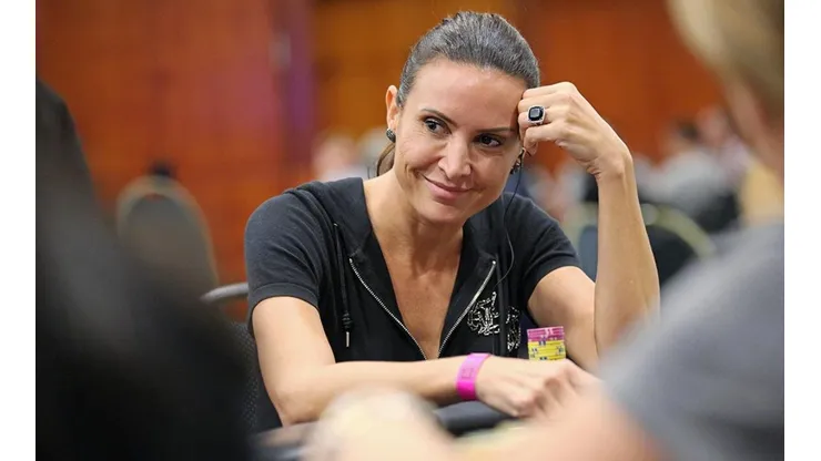 Maurren Maggi em ação durante o BSOP (Foto: Luis Bertazini/Divulgação BSOP)