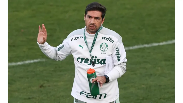 Abel Ferreira: liberou a dupla (Foto: Cesar Greco/Palmeiras/Divulgação)