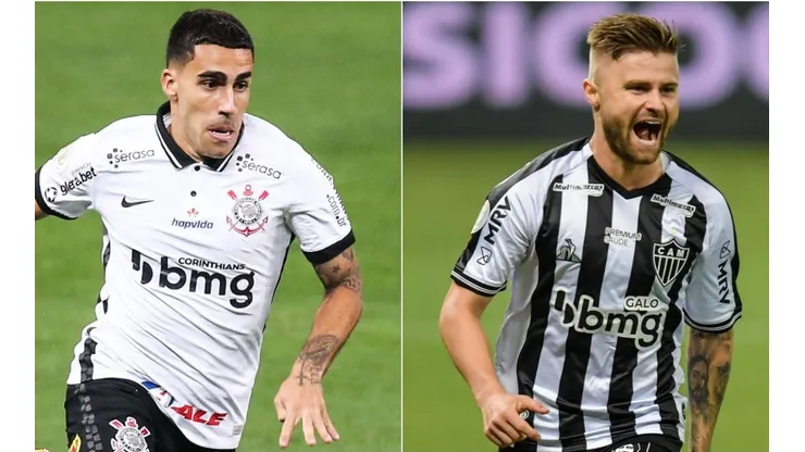 Corinthians e Atlético-MG se enfrentam neste sábado (Foto: Getty Images)